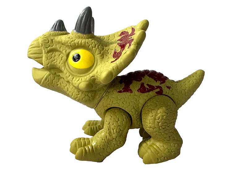 FIGURA ULTRA TOYS L&S DINOSAURIO CABEZÓN TRICERATOPS SMALL - 3