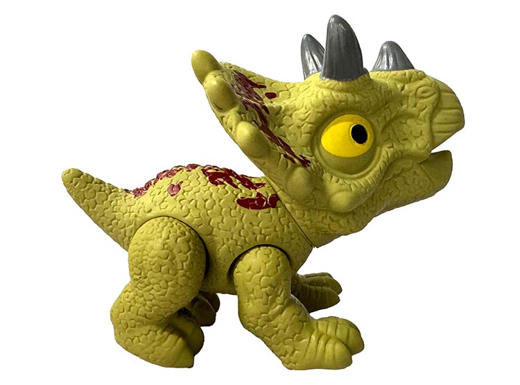 FIGURA ULTRA TOYS L&S DINOSAURIO CABEZÓN TRICERATOPS SMALL - 1