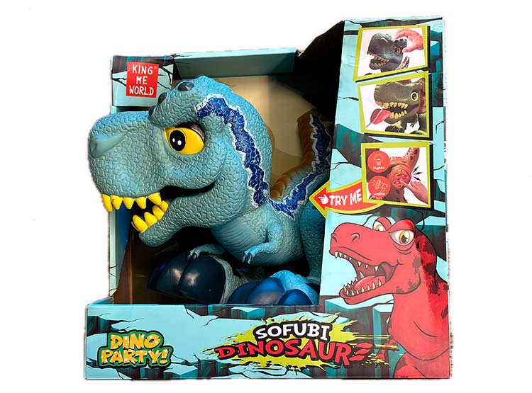 FIGURA ULTRA TOYS L&S DINOSAURIO CABEZÓN VELOCIRAPTOR BIG - 4