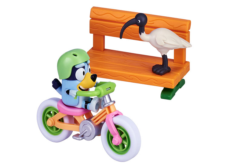 FIGURA COLECCIÓN BLUEY VEHÍCULOS Y FIGURA - MODELO ALEATORIO - 2