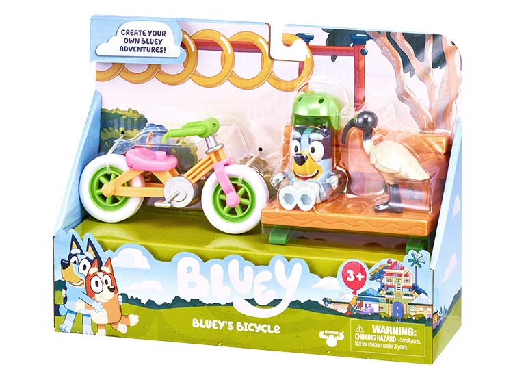 FIGURA COLECCIÓN BLUEY VEHÍCULOS Y FIGURA - MODELO ALEATORIO - 4
