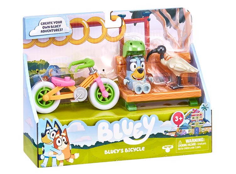 FIGURA COLECCIÓN BLUEY VEHÍCULOS Y FIGURA - MODELO ALEATORIO - 5
