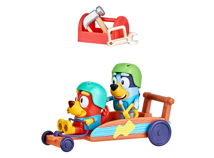 FIGURA COLECCIÓN BLUEY VEHÍCULOS Y FIGURA - MODELO ALEATORIO - 7