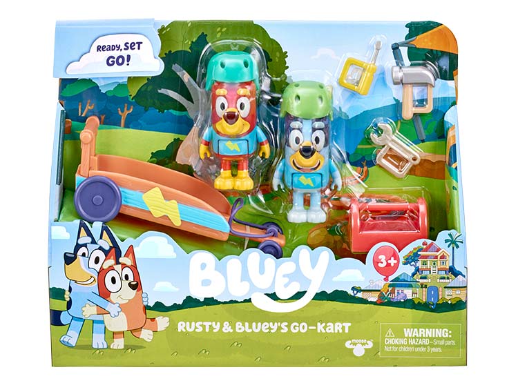 FIGURA COLECCIÓN BLUEY VEHÍCULOS Y FIGURA - MODELO ALEATORIO - 8