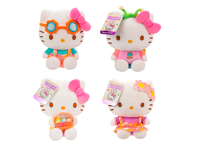 PELUCHE HELLO KITTY 20CM PASCUA - MODELO ALEATORIO - 1