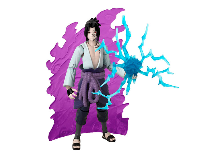 FIGURA DE ACCIÓN ANIME HÉROES UCHIHA SASUKE 17 CM - 1