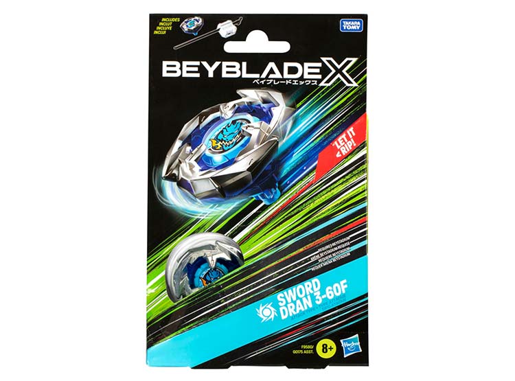 TROMPO BEYBLADE X KIT INICIAL SWORD DRAN 3-60F
