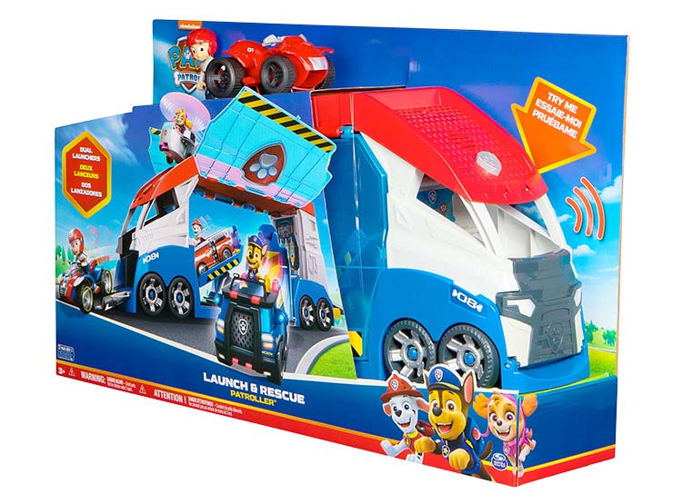 PAW PATROL VEHÍCULO NEW PAW PATROLLER GML - 9