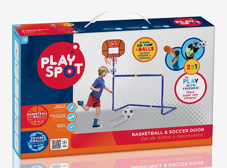 SET DE FÚTBOL Y BALONCESTO - 4