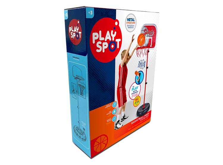ARO DE BALONCESTO CON PIE - 2