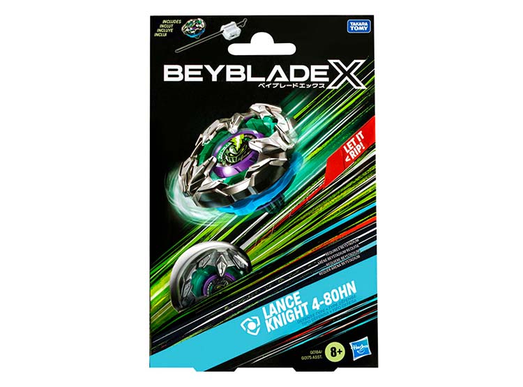 TROMPO BEYBLADE X KIT INICIAL LANCE KNIGHT 4-80 HN - 3
