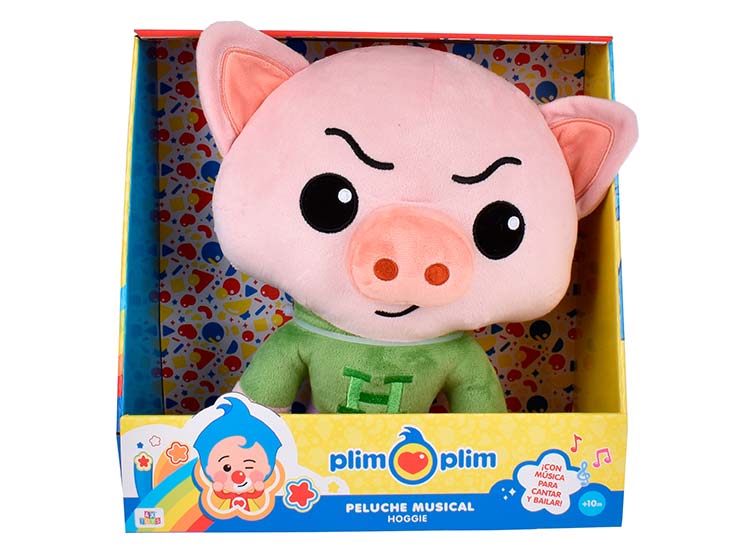 PELUCHE PLIM PLIM CON SONIDO 30 CM - MODELO ALEATORIO - 4