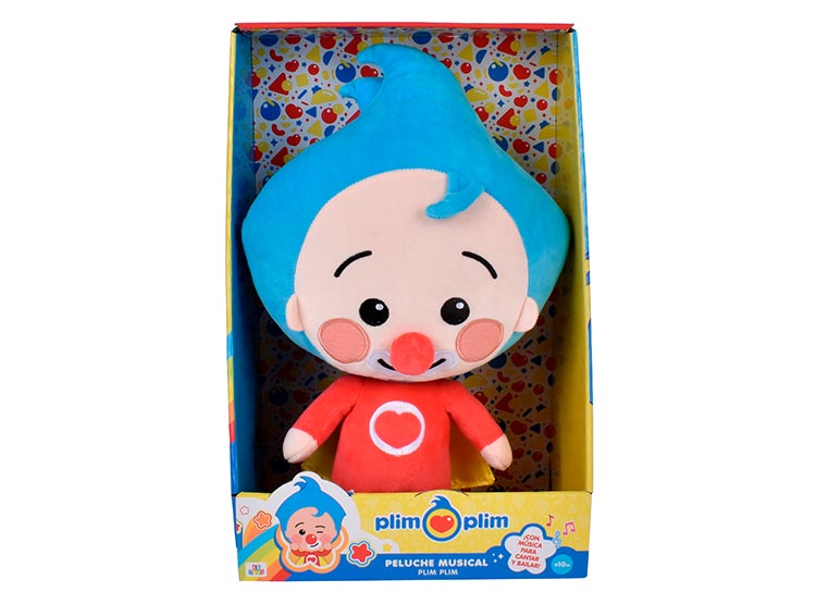 PELUCHE PLIM PLIM CON SONIDO 30 CM - MODELO ALEATORIO - 6
