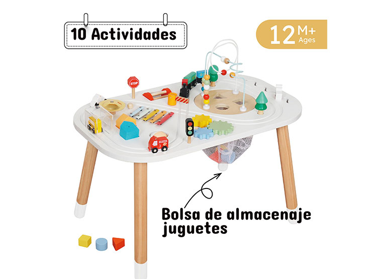 MESA DE ACTIVIDADES Y ACCESORIOS KIDSCOOL - 5