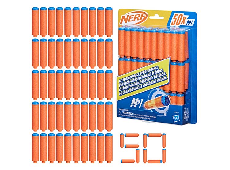 DARDOS NERF N SERIES 50 UNIDADES - 1