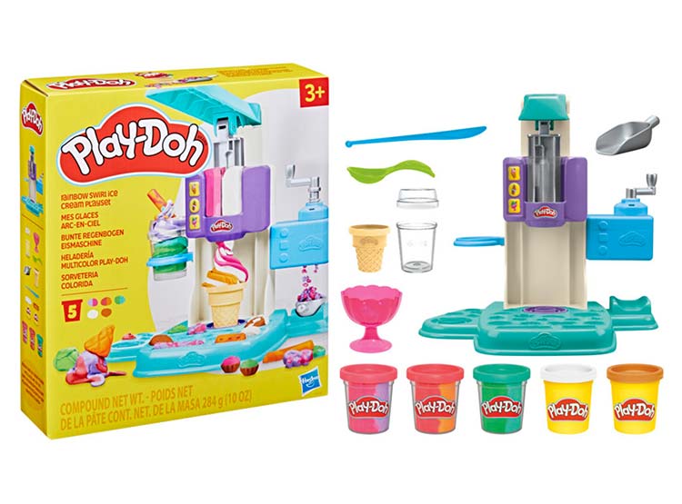 MASAS Y PLASTILINAS PLAY DOH HELADERÍA MULTICOLOR - 2