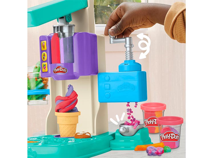 MASAS Y PLASTILINAS PLAY DOH HELADERÍA MULTICOLOR - 13