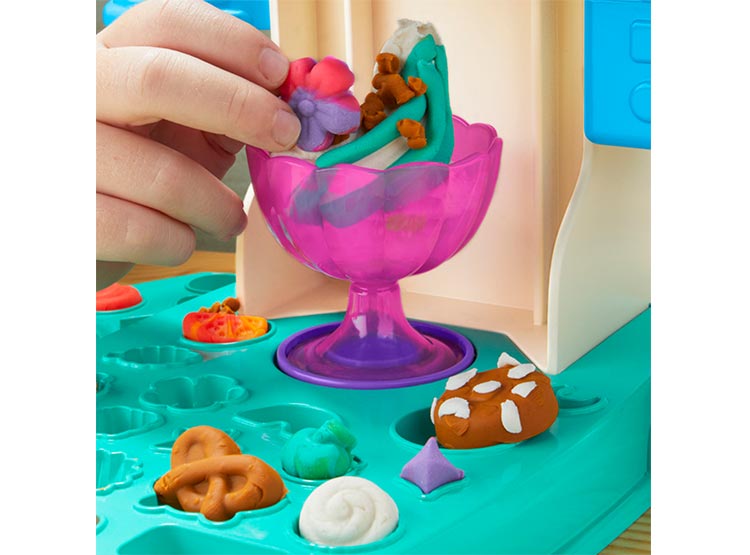 MASAS Y PLASTILINAS PLAY DOH HELADERÍA MULTICOLOR - 5