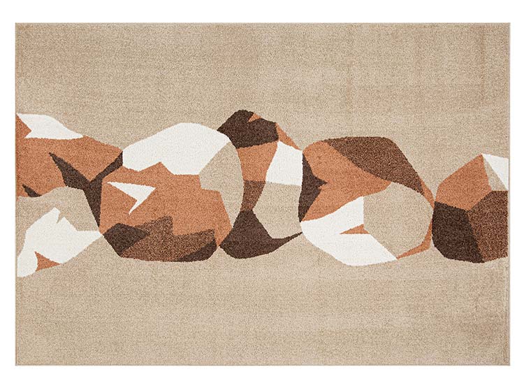 BAJADA DE CAMA IDETEX FRISE LIGHT VELUT BEIGE 50X100