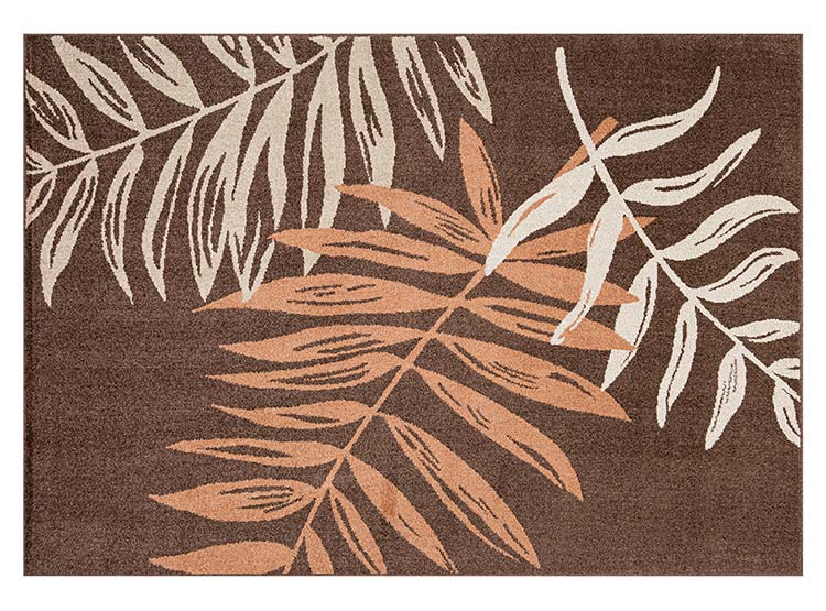 BAJADA DE CAMA IDETEX FRISE LIGHT VELUT MARRÓN 50X100 - 1
