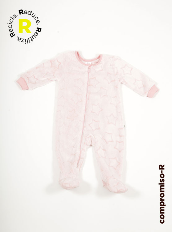 BODY NIÑA BABY HARVEST OSITO PELUDO CON ESTRELLAS - 1