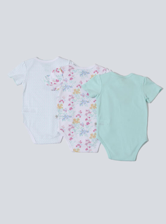 TRIPACK BODY MANGA CORTA BABY HARVEST - 2