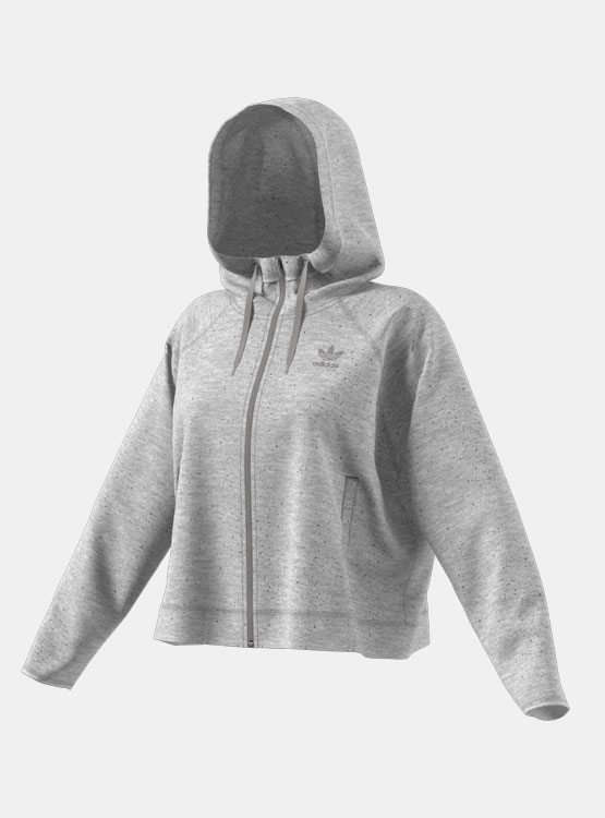 Ripley - POLERON ADIDAS HOODED