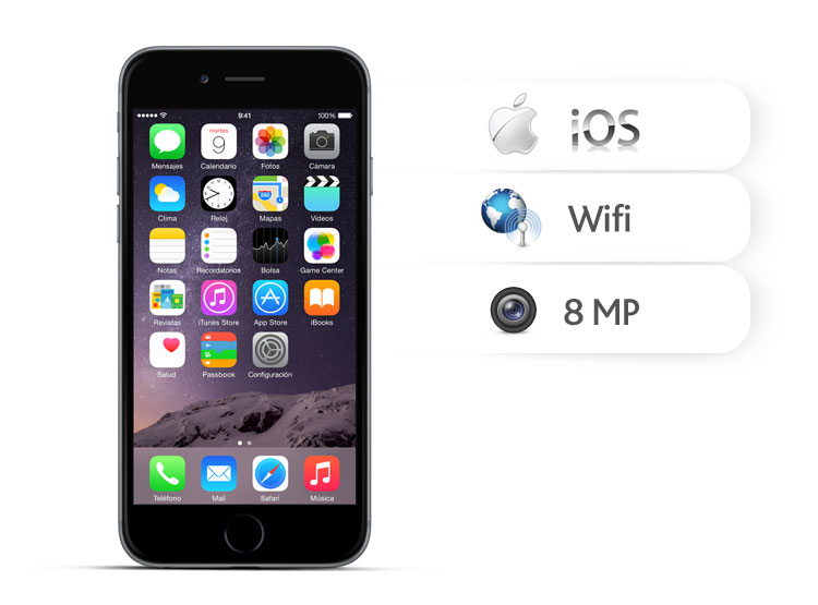 SMARTPHONE APPLE IPHONE 6 PLUS 16GB SPACE GRAY