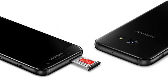 PP SAMSUNG A7 2017 DORADO OPEN