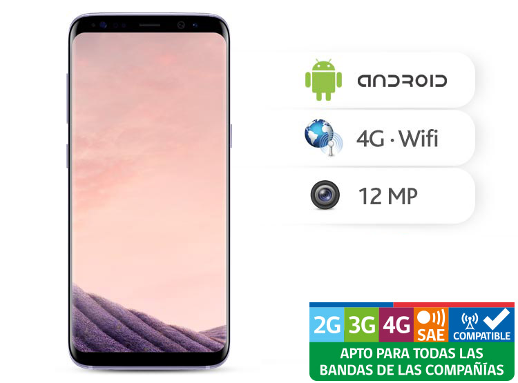 SAMSUNG GALAXY S8 GRIS 5.8