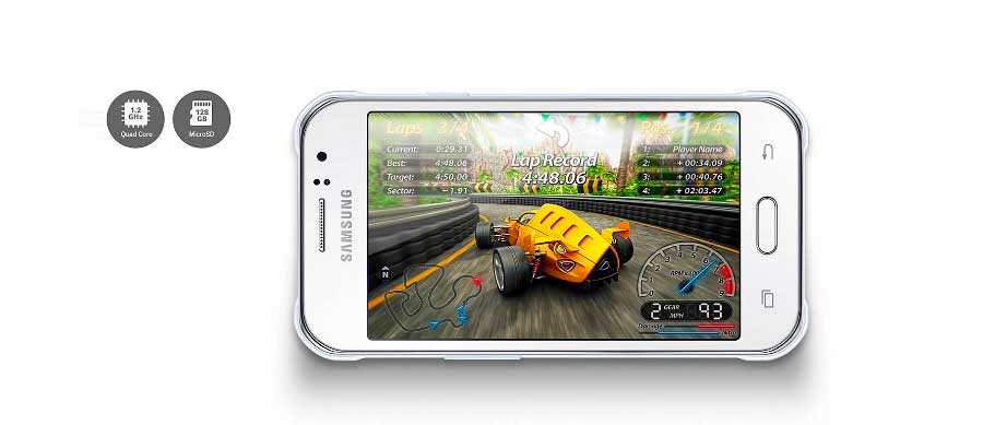 PP SAMSUNG J1 ACE LTE BLACK MOVISTAR