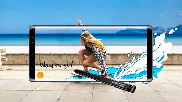 PP SAMSUNG NOTE 8 NEGRO OPEN