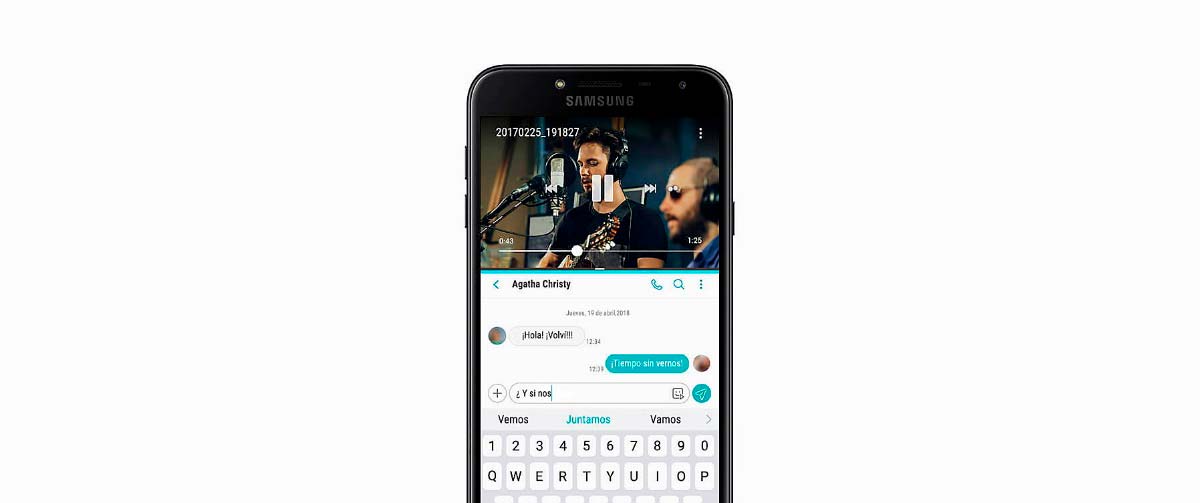 PP SAMSUNG J4 DORADO WOM
