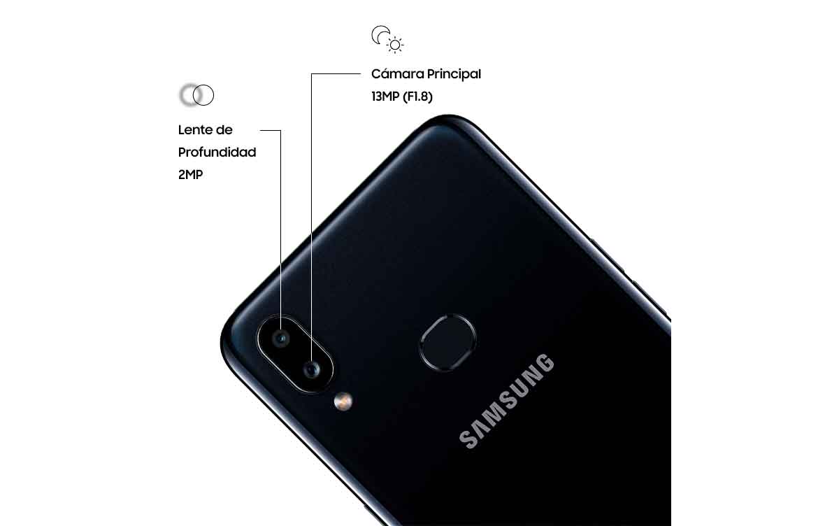 PREPAGO SAMSUNG GALAXY A10S BLACK ENTEL