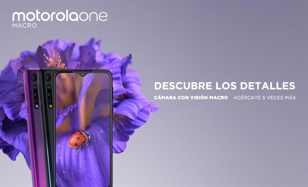 PREPAGO MOTOROLA ONE MACRO VIOLETA WOM
