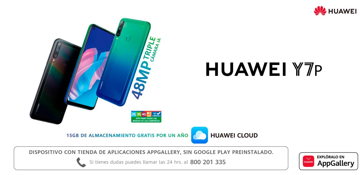 PREPAGO HUAWEI Y7P NEGRO