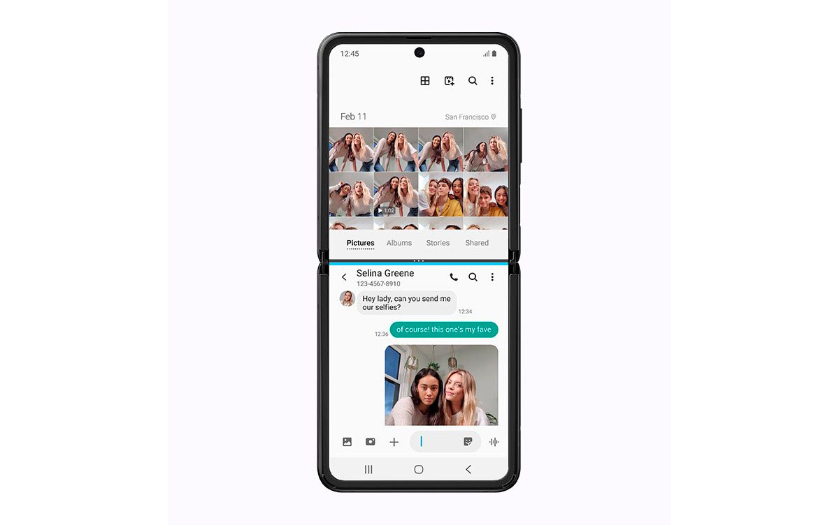 PREPAGO SAMSUNG Z FLIP NEGRO OPEN