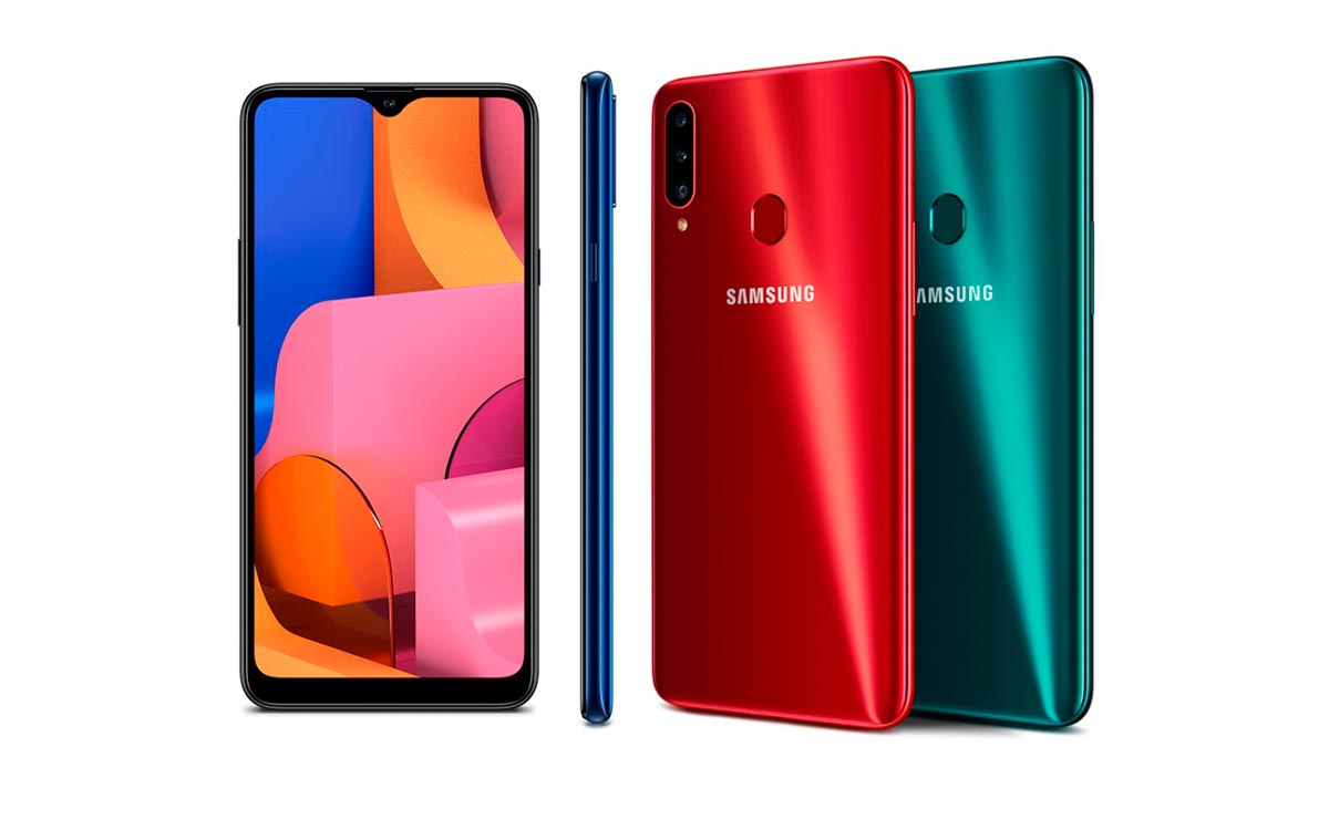 PREPAGO SAMSUNG A20S AZUL TRI WOM