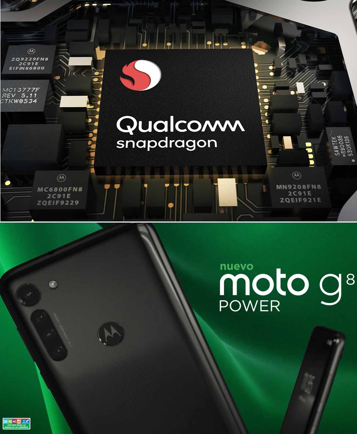 PREPAGO MOTOROLA G8 POWER BLACK ENTEL