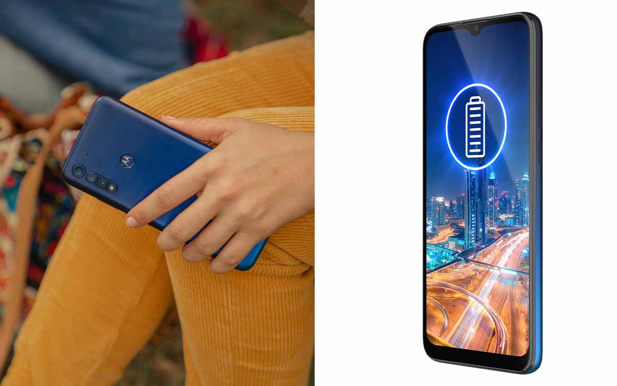PREPAGO MOTOROLA G8 POWER LITE TURQUESA WOM