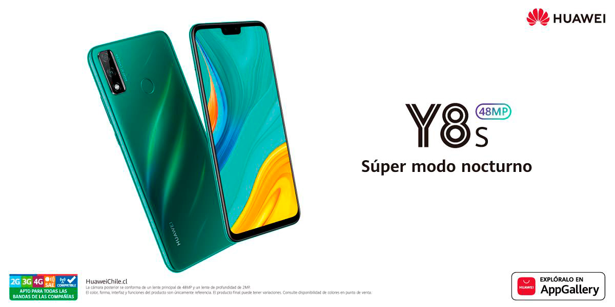 HUAWEI Y8S NEGRO