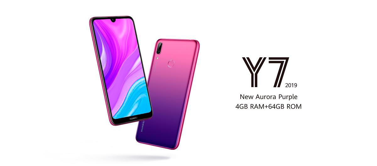 PP HUAWEI Y7 2019 64GB AURORA CLARO