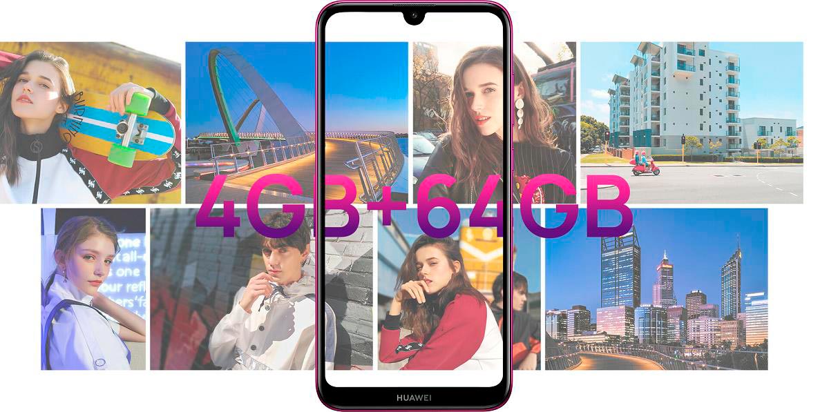 PP HUAWEI Y7 2019 64GB AURORA CLARO