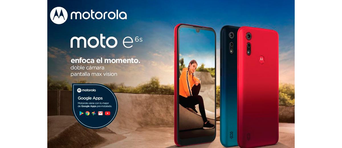 MOTOROLA E6S ROJO WOM