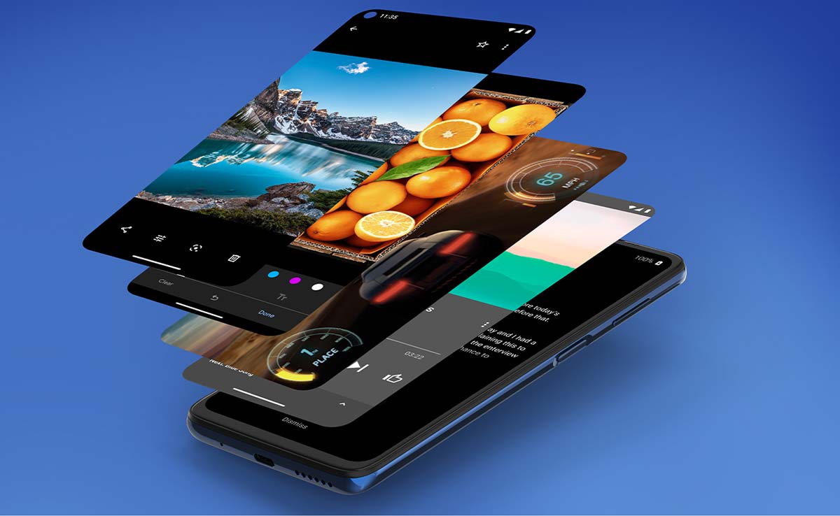 PP MOTOROLA G9 PLUS AZUL MOVISTAR