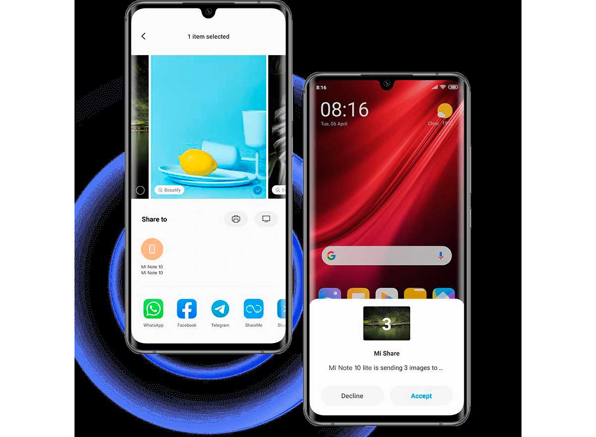 PP XIAOMI MI NOTE 10 LITE NEGRO OPEN