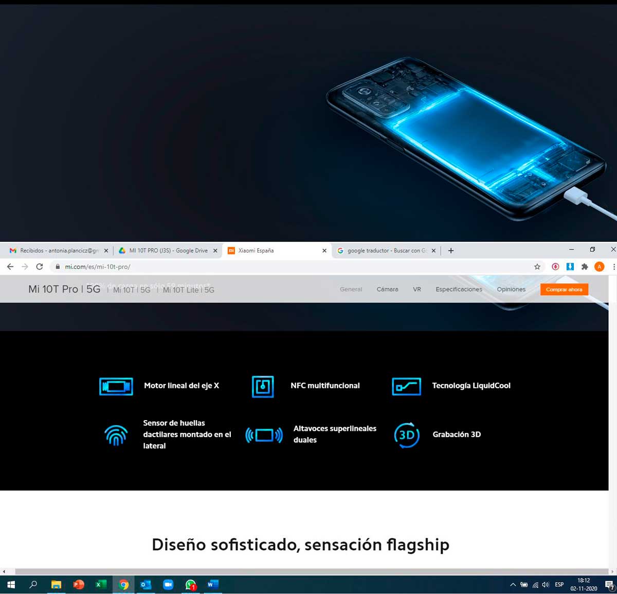 PP XIAOMI MI 10T 128G SILVER OPEN