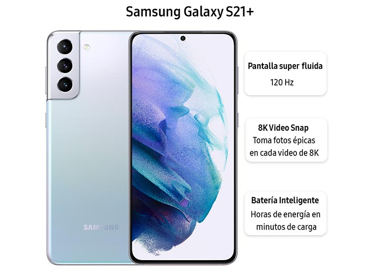 CELULAR SAMSUNG S21+ 256 GB 8 GB RAM 10MP 6.7