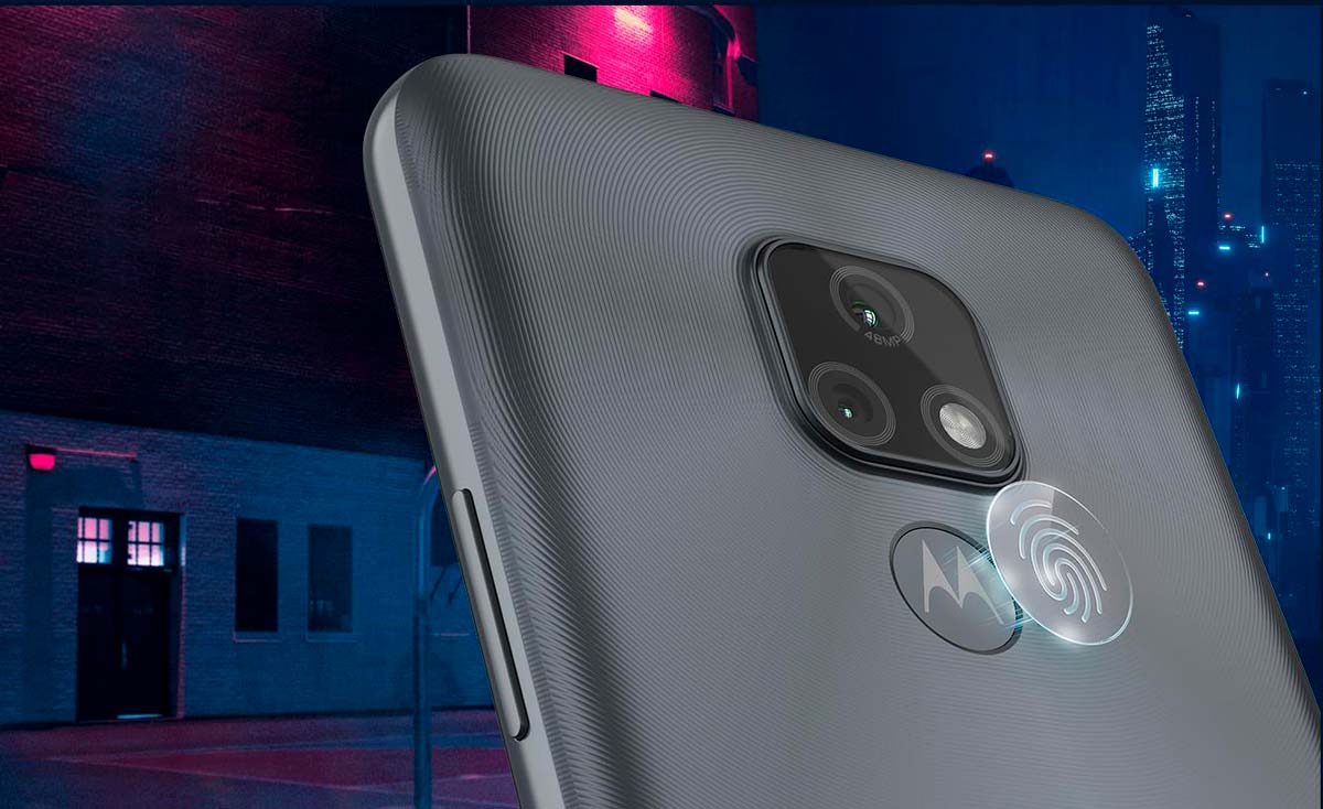 MOTO E7 GRIS