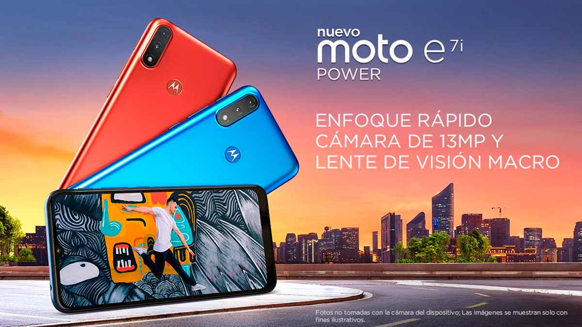MOTO E7I POWER NARANJO